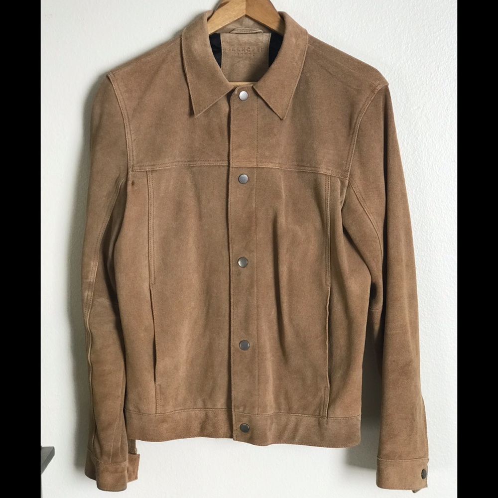 Sued leather jacket